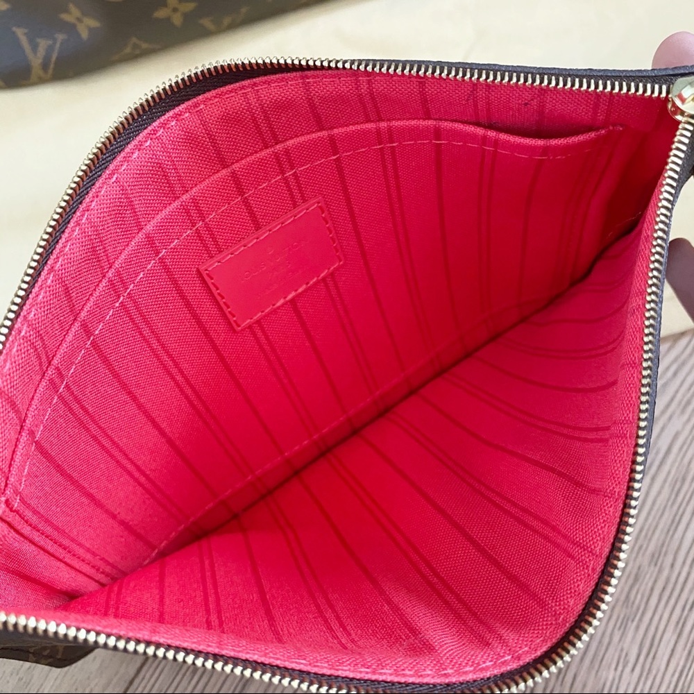 🦩FLAMINGO NEVERFULL MM W/ POUCH!🦩 RARE New Bag! - Picture 12 of 16